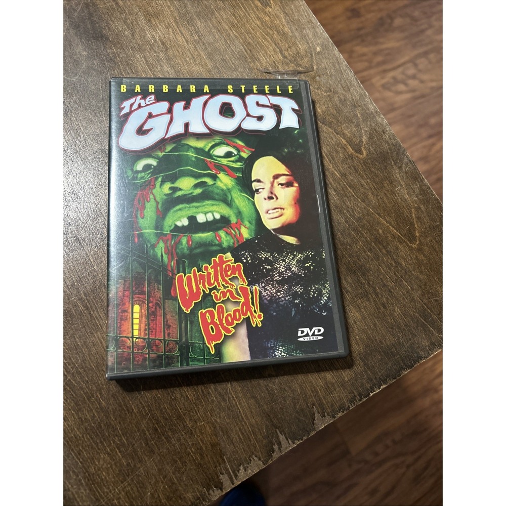 The Ghost 1963 DVD Barbara Steele Peter Baldwin